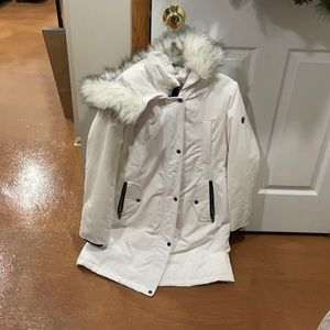 Excellent condition white winter coat